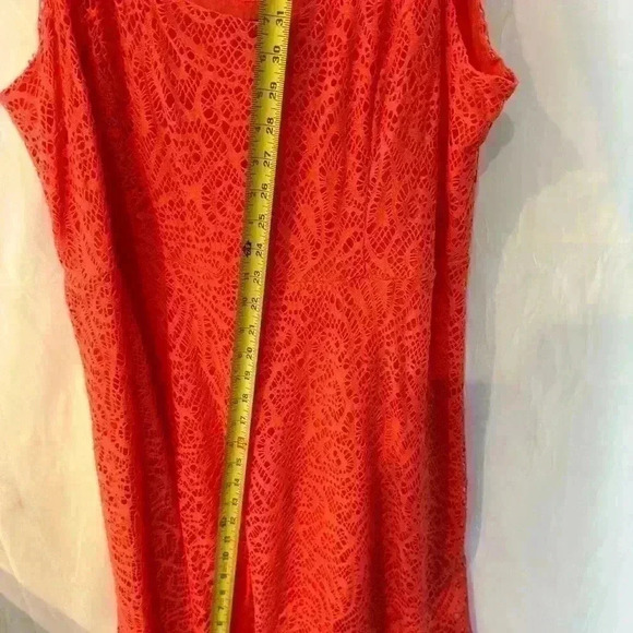 Apt 9 Beach Coverup or Lined Sundress (Orange) Size XL - Picture 6 of 7